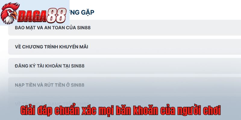 Giải đáp chuẩn xác mọi băn khoăn của người chơi